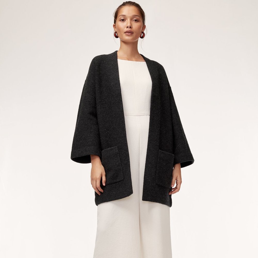 Aritzia Wilfred Brullon Sweater in Dark Gray S